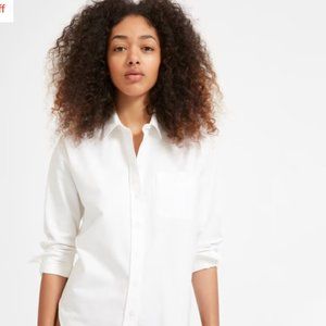 Everlane Japanese Oxford Shirt 4/Small/White